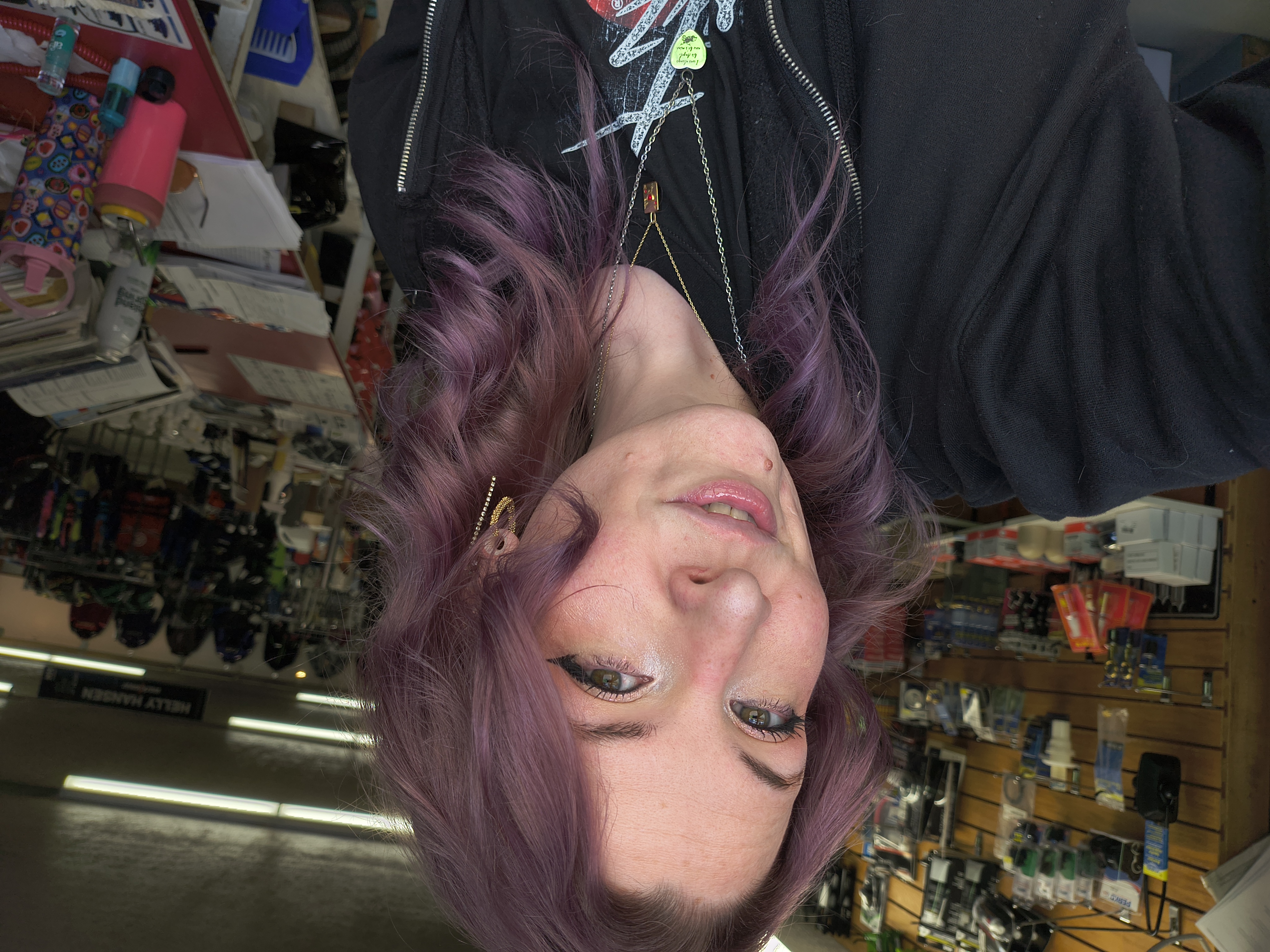 mauve selfie2